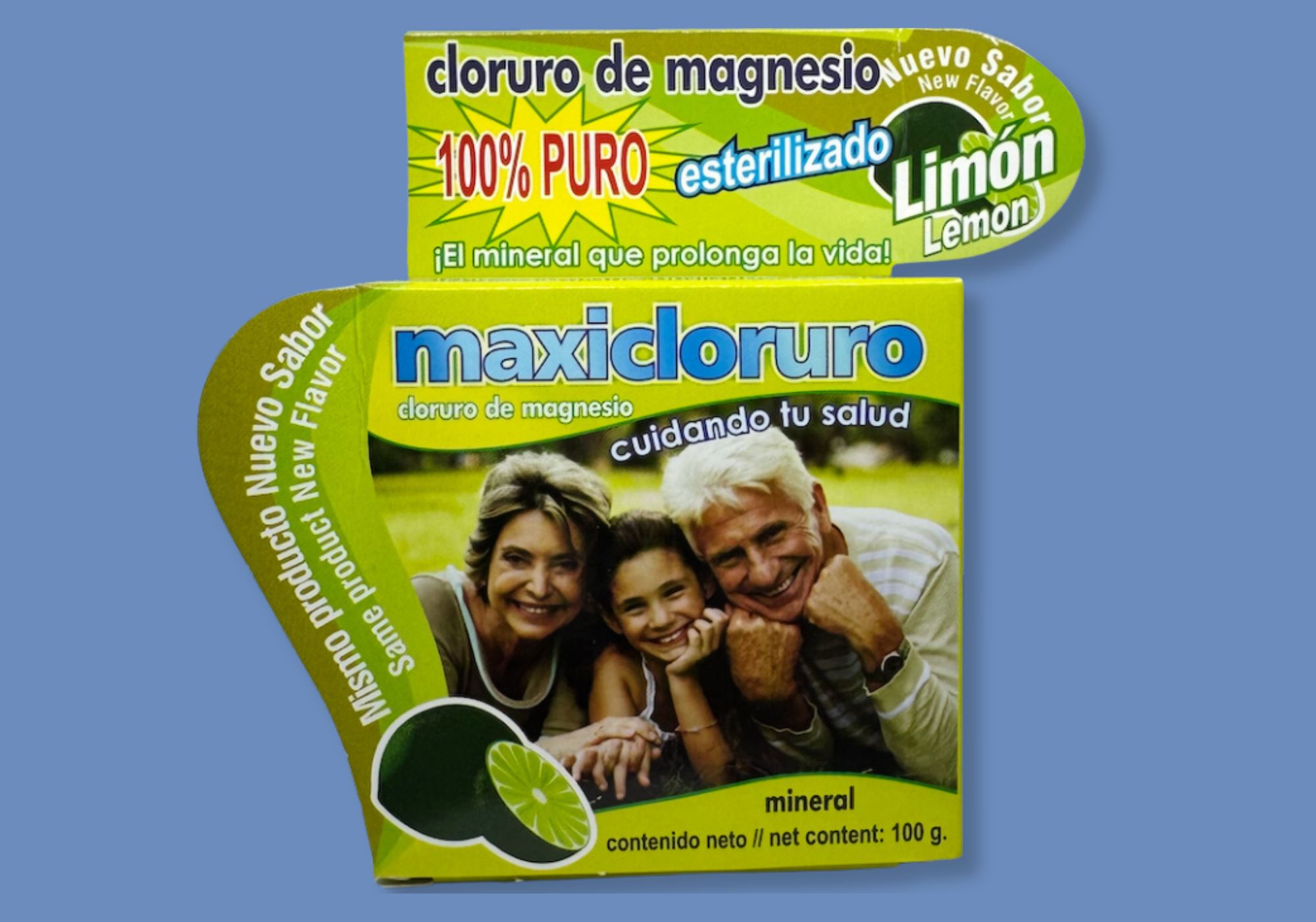 Cloruro de magnesio con sabor